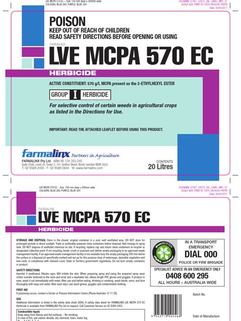 mcpa 570 label.